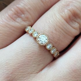 【LUCIE(ルシエ)の口コミ】 オーダーメイドですが、広告に出ていたデザイン例がとても気に入り、お店…