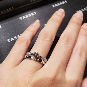 【TASAKI(タサキ)の口コミ】 TASAKIらしいエレガントなデザインがとても素敵で、最後まで悩みました。…
