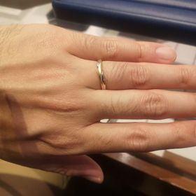 【銀座ダイヤモンドシライシの口コミ】 夫婦で個性的なデザインの指輪をしたい、という要望でしたのでつや消し加…