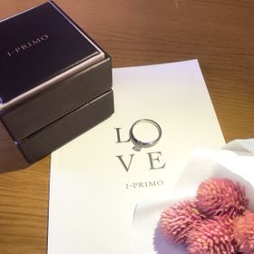 【アイプリモ(I-PRIMO)の口コミ】 ダイヤモンドが決め手でした。I-PRIMOはブライダルリング専門で、かつダイ…