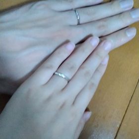 【ラザール ダイヤモンド(LAZARE DIAMOND)の口コミ】 女性はちょっと華やかなデザイン。男性は、デザイン性があって輝きがある…