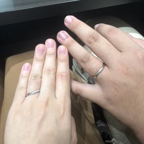 【アイプリモ(I-PRIMO)の口コミ】 ウェーブ型の指輪が好きで、こちらを試着しました。対応してくださった方…