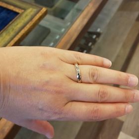 【atelier CraM(アトリエ クラム)の口コミ】 素材はとても多く、オリジナルのデザインや二人だけのデザインや素材を使…