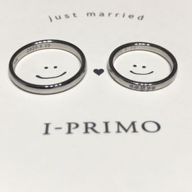 【アイプリモ(I-PRIMO)の口コミ】 シンプルで王道の結婚指輪に憧れていて、ユノーを見て一目惚れ！婚約指輪…