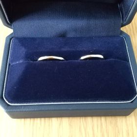 【銀座ダイヤモンドシライシの口コミ】 色々と試着したなかで、一番自分たちらしい飽きのこないしっくりくるデザ…