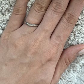 【アイプリモ(I-PRIMO)の口コミ】 アイプリモさんの婚約指輪を頂いたので、結婚指輪にそちらで選ばさせても…