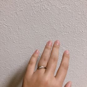 【アイプリモ(I-PRIMO)の口コミ】 結婚指輪はシンプルなものが多いですが、あまりシンプルなものは嫌で探し…