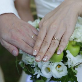 【ティファニー(Tiffany & Co.)の口コミ】 どうしても主人と同じデザインのものがはめたくて、メンズでも可能なリン…