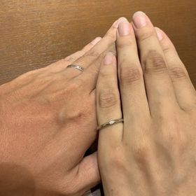 【TRECENTI(トレセンテ)の口コミ】 一番につけ心地がとても良かったです。普通のリングの平打ちではなく、丸…