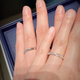 【銀座ダイヤモンドシライシの口コミ】 ダイアモンドが綺麗であり、つけ心地も大変良かったです。多くのデザイン…