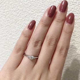 【銀座ダイヤモンドシライシの口コミ】 プラチナであることはもちろん、ダイヤの質にもこだわりました。4Cについ…