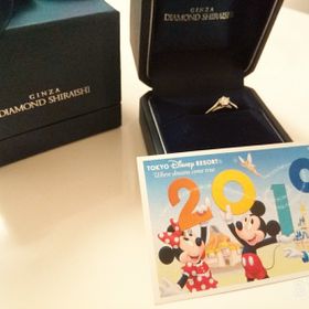 【銀座ダイヤモンドシライシの口コミ】 エバーアフターのテーマが凄く良かったです。プロポーズにはぴったりだと…