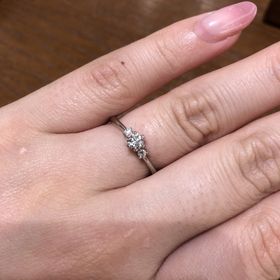 【TRECENTI(トレセンテ)の口コミ】 パラジウムが使われてないのと、ダイヤが取れてもメンテナンスしてくれる…