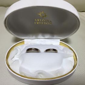 【ARIZONA FREEDOM(アリゾナフリーダム)】の口コミ 元々旦那がARIZONA FREEDOMのアクセサリーが好きで、結婚指...