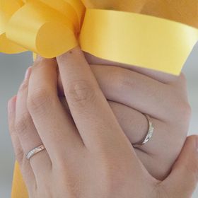 【ケイウノ ブライダル(K.UNO BRIDAL)の口コミ】 【指輪のデザイン・テイスト・素材について】
オリジナルデザインだったの…
