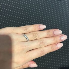 【YUKIZAKI BRIDAL(ユキザキブライダル)の口コミ】 耐久性に優れた指輪です。3ミリ幅と太目ではありますが、S字のラインが綺…