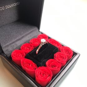 【エクセルコダイヤモンド(EXELCO DIAMOND)の口コミ】 昔から続く一石ダイヤでダイヤが主役のシンプルなデザインに憧れていまし…