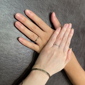 【TRECENTI(トレセンテ)の口コミ】 トレセンテさんに決めたきっかけは、シンプルなデザインでつけ心地がいい…