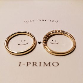 【アイプリモ(I-PRIMO)の口コミ】 もともとブライダル専門店だけあって、ダイヤモンドがすごーく綺麗です！
…