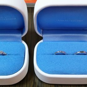 【銀座ダイヤモンドシライシの口コミ】 デザイン性とダイヤモンド&プラチナの信頼性(高品質)で決めました。沢…