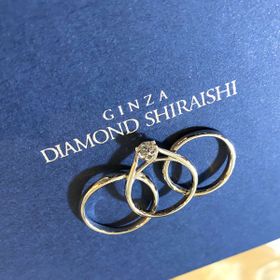 【銀座ダイヤモンドシライシの口コミ】 プロポーズリングでダイヤを贈ってもらったので、まずはそのダイヤで婚約…