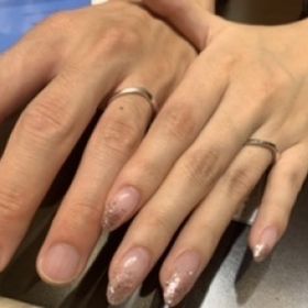 【TRECENTI(トレセンテ)の口コミ】 初めて指輪を試着し、比較できるよう一般的な指輪も試させて頂いたのです…