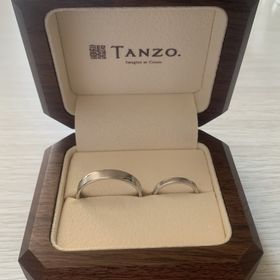【TANZO.(鍛造指輪)の口コミ】 フルオーダーメイドだったこと、夫の指のサイズが日本サイズでは存在しな…
