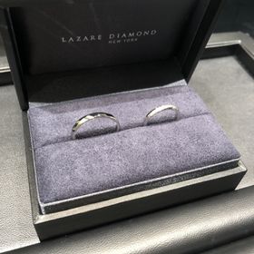【ラザール ダイヤモンド(LAZARE DIAMOND)の口コミ】 シンプルなものより、少しダイヤが入っているものが良かったので、ストレ…
