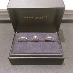 【ラザール ダイヤモンド(LAZARE DIAMOND)の口コミ】 プロポーズの際に彼にラザールダイヤモンドの指輪をプレゼントしてもらい…