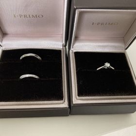 【アイプリモ(I-PRIMO)の口コミ】 ストレートリングにしたかった為、店舗にて色々聞きながら決めていたとこ…