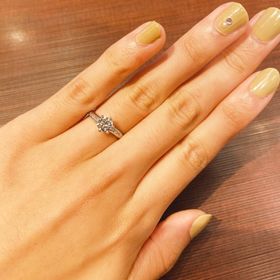 【宝寿堂(ほうじゅどう)の口コミ】 メレダイヤが複数あるデザインのものを探していて、さらにダイヤも予算内…