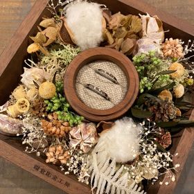 【鎌倉彫金工房の口コミ】 指輪のデザイン、サイズ、素材全て、サンプルを見ながら自由に自分たちオ…