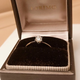 【アイプリモ(I-PRIMO)の口コミ】 種類豊富なリングデザイン、ダイヤサイズ、5Cと色々相談を行い決めること…