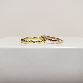 【CRAFY(クラフィ)の口コミ】 既製品やブランド品に、二人ともあまり興味がなく、指輪を手作りでできる…