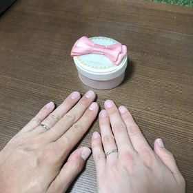 【insembre(インセンブレ)の口コミ】 シンプルなものがいいね！と2人で前から話していました。この指輪はシンプ…