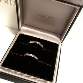 【アイプリモ(I-PRIMO)の口コミ】 プラチナとピンクゴールドの組み合わせでストレートでスッキリしたデザイ…