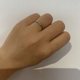 【アイプリモ(I-PRIMO)の口コミ】 私自身はウェーブ系の指輪が欲しくて探していて、旦那さんはあまりウェー…