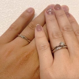 【アイプリモ(I-PRIMO)の口コミ】 婚約指輪を彼からアイプリモで頂いたので結婚指輪もアイプリモで考えまし…