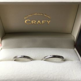 【CRAFY(クラフィ)の口コミ】 婚約指輪は既製品だったので、二人の思い出作りもかねて、手作りにしよう…