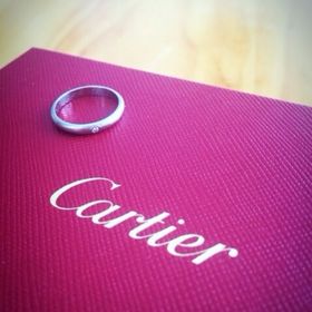 【カルティエ(Cartier)の口コミ】 サプライズに主人が用意してくれていたのですが私は二人で選ぶつもりで楽…