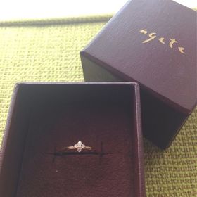 【agete(アガット)の口コミ】 ゴージャス過ぎず普段使いできるものが欲しかったのでこちらにしました。…