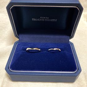 【銀座ダイヤモンドシライシの口コミ】 当初ダイヤモンドも付いていないストレートタイプでシンプルなものをと思…