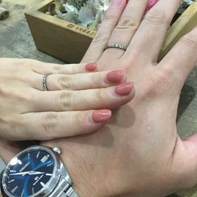 【鎌倉彫金工房の口コミ】 二人で協力しながら作れることと、スマートなデザインであることが決め手…