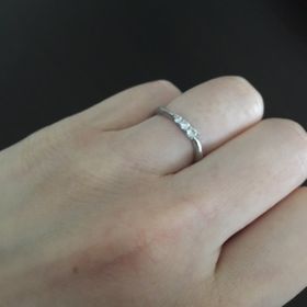 【エクセルコダイヤモンド(EXELCO DIAMOND)の口コミ】 デザインが自分に合っていたことと、最終的に旦那が「うん、これがいちば…