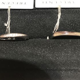 【TRECENTI(トレセンテ)の口コミ】 ダイヤが斜めに入っているデザインは他のメーカーさんにもありますが、こ…