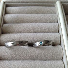 【JEWELRY  KAMATA(ジュエリーかまた)の口コミ】 フルオーダーで作ってくれるところを探していて
星空の指輪にしたくてここ…