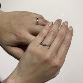【TRECENTI(トレセンテ)の口コミ】 自分たちが理想としていたリングと同じ様なステキなデザインのものがあり…