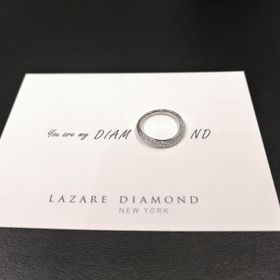【ラザール ダイヤモンド(LAZARE DIAMOND)の口コミ】 婚約指輪といえば、ひと粒ダイヤかと思いましたが、せっかく買ってもあま…