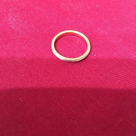 【ティファニー(Tiffany & Co.)の口コミ】 婚約指輪がギリシャ数字とダイヤ入りのローズゴールドで、普段から２個つ…