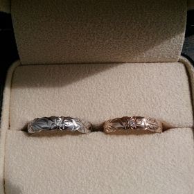 【ISLANDS(アイランズ)の口コミ】 前から、アイランズのリングを持っていたので、結婚指輪を買うなら絶対ア…